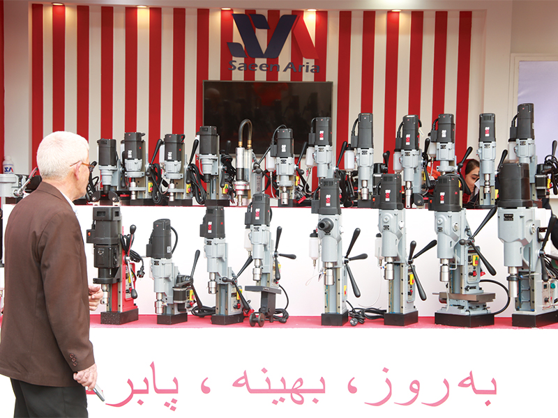 صائین آریا در نمایشگاه صنعت تهران