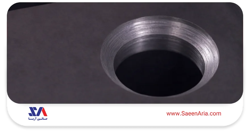 آماده‌سازی سطح برای سوراخکاری با دریل مگنت