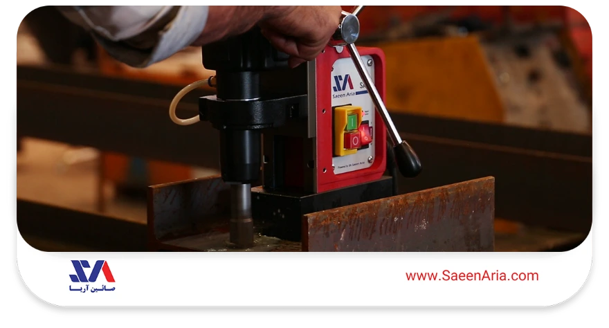 فشار پیشروی دریل مگنت