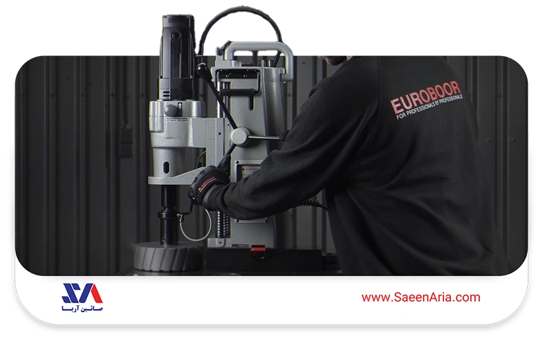 مزایای استفاده از دریل مگنت نسبت به دریل‌های معمولی در سوراخکاری فلزات.